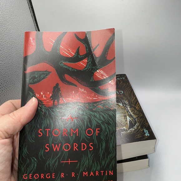 The Complete Game Of Thrones Book Series New- Been Stored Some Wear To Covers - Picture 8 of 11